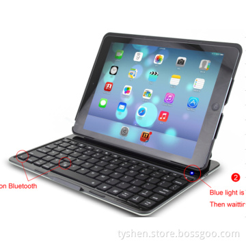 Wireless Bluetooth Keyboard for iPad Air 7.9 Inch Size (BTK-F5)